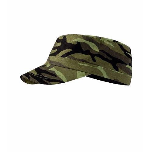 Čepice Camo Latino C24 green /Nastavitelná